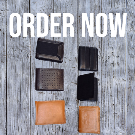 Tri Fold / Bi Fold Leather Wallet_1